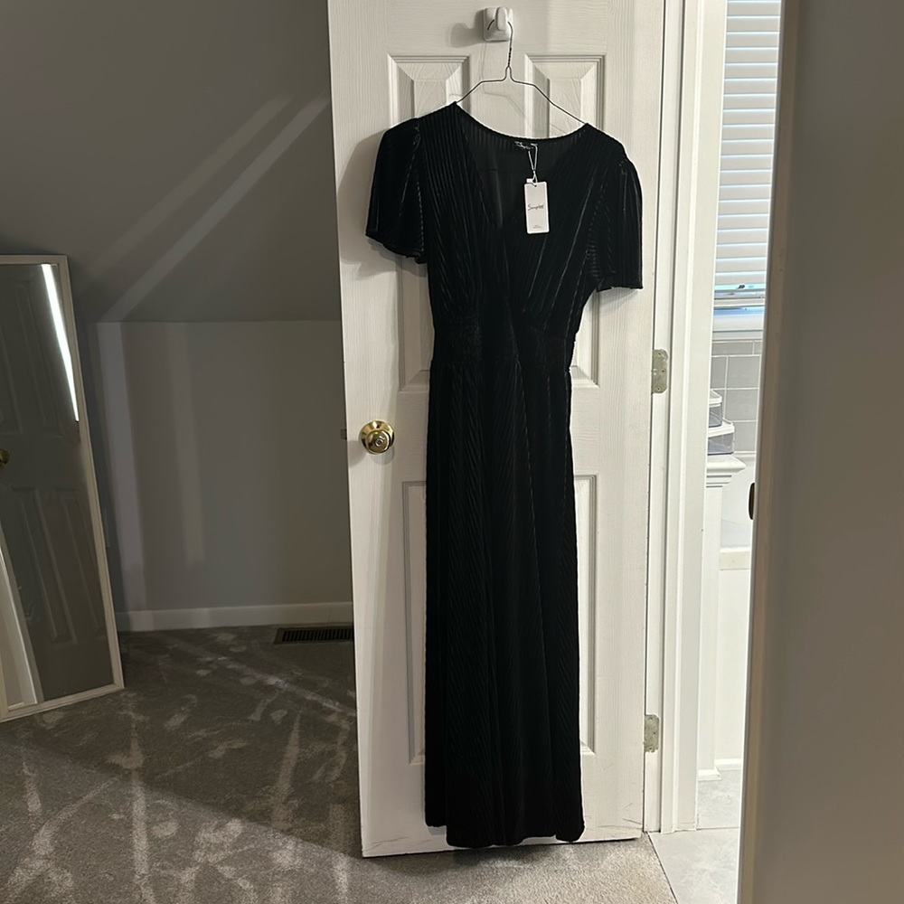 Black Maxi Dress from Amazon (Simplee Brand)